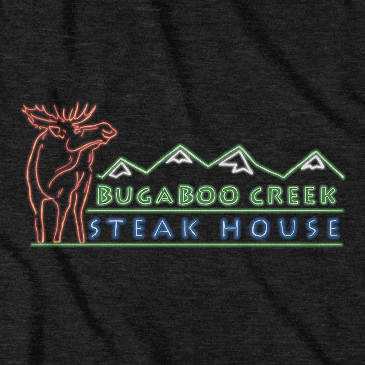 Bugaboo Creek Neon Sign T-Shirt - Chowdaheadz
