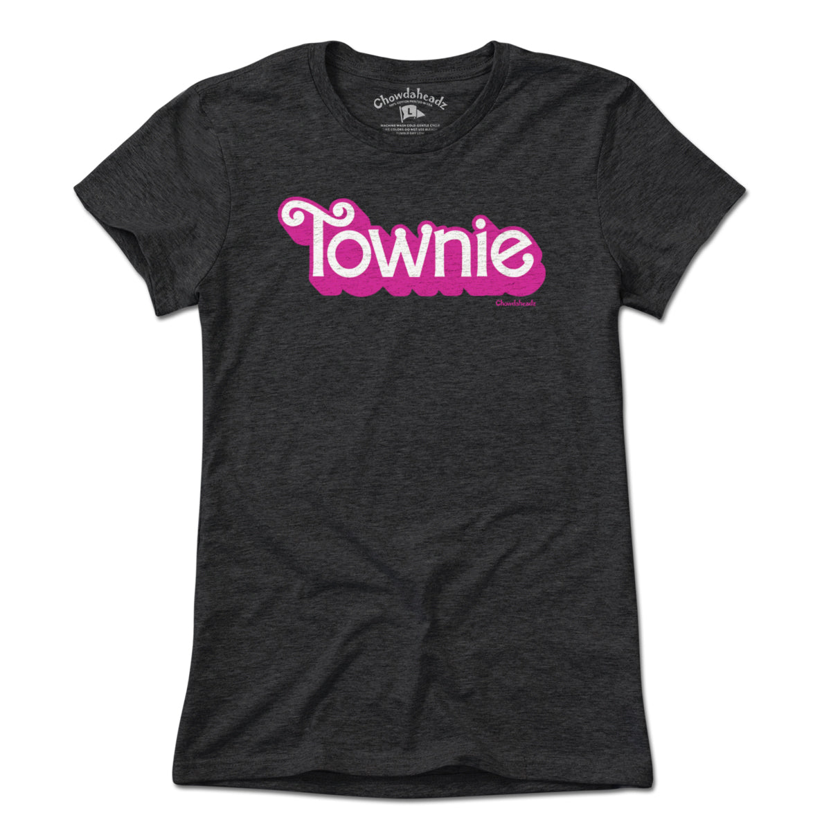 Townie Pink Logo T-Shirt - Chowdaheadz