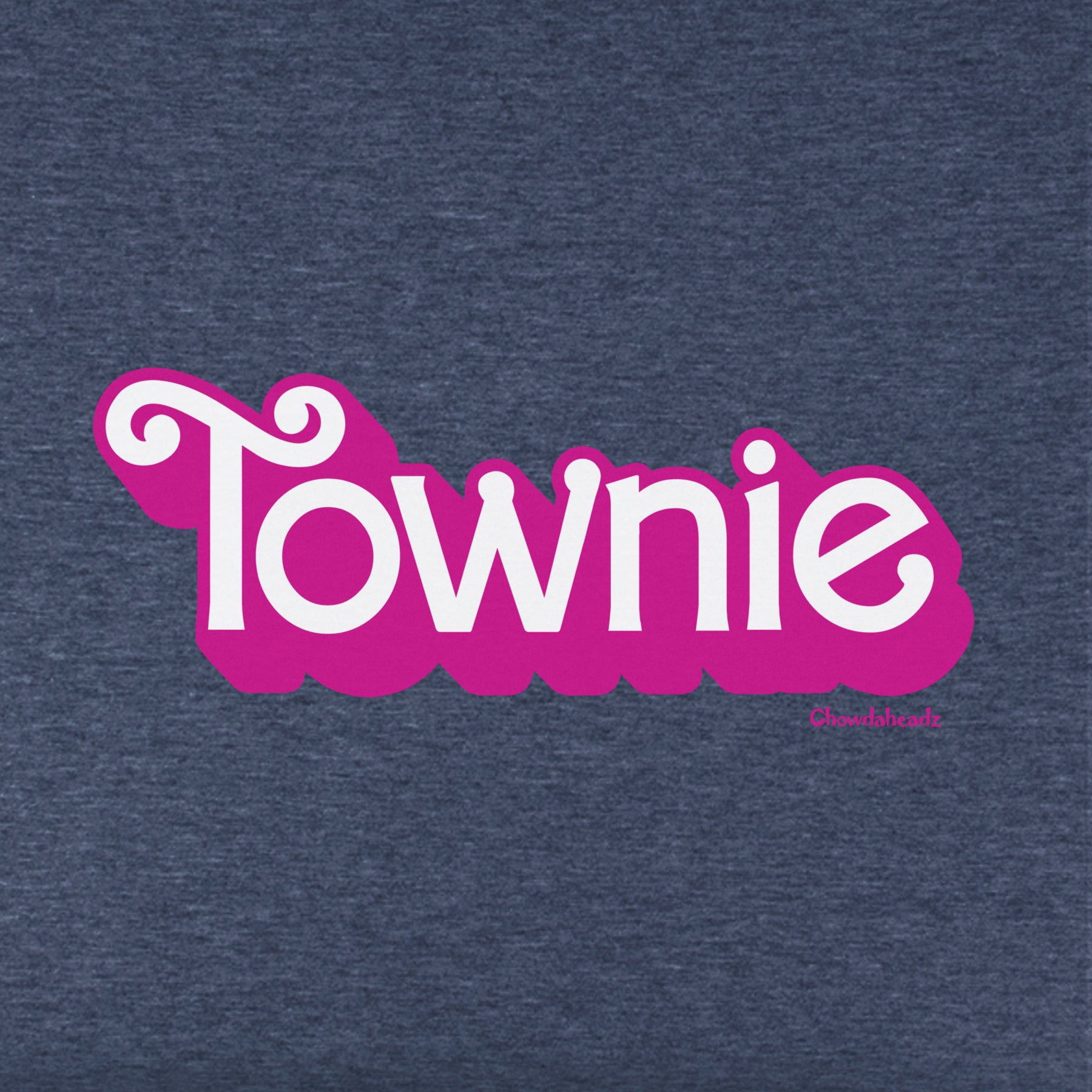 Townie Pink Logo Youth Hoodie - Chowdaheadz