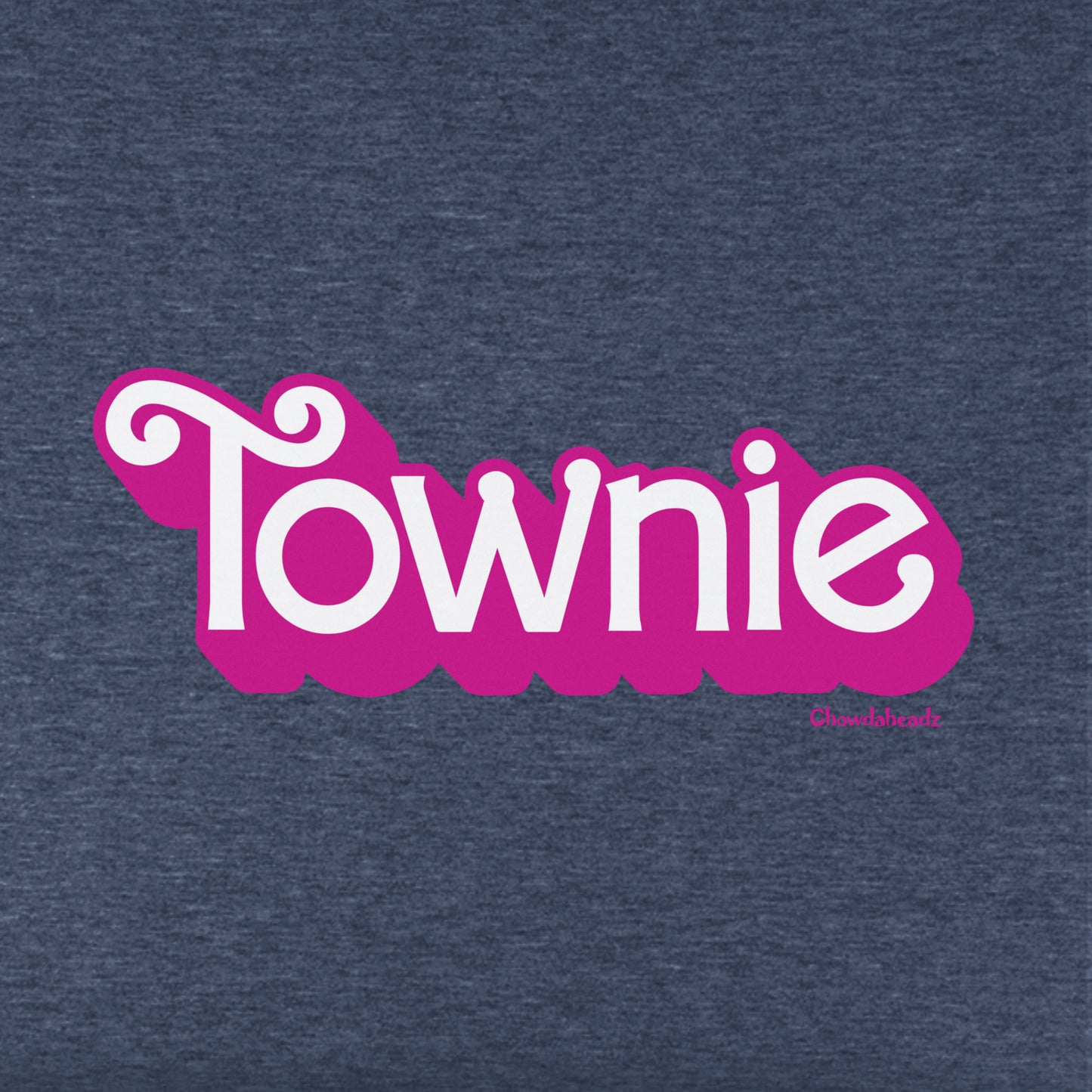 Townie Pink Logo Youth T-Shirt - Chowdaheadz