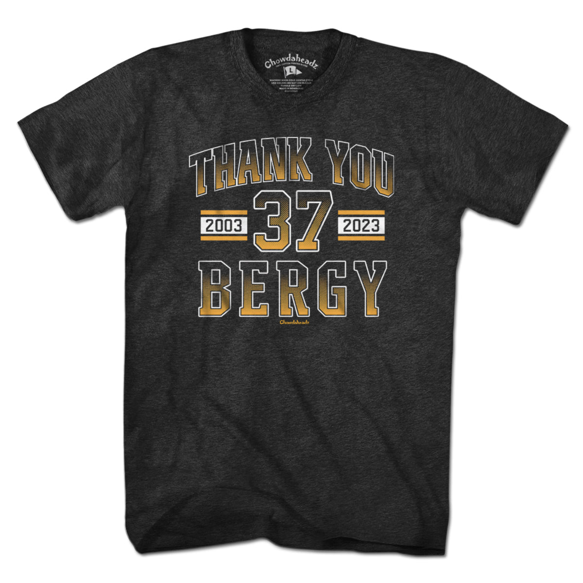 Thank You Bergy T-Shirt - Chowdaheadz