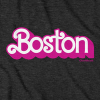 Boston Pink Logo Hoodie - Chowdaheadz