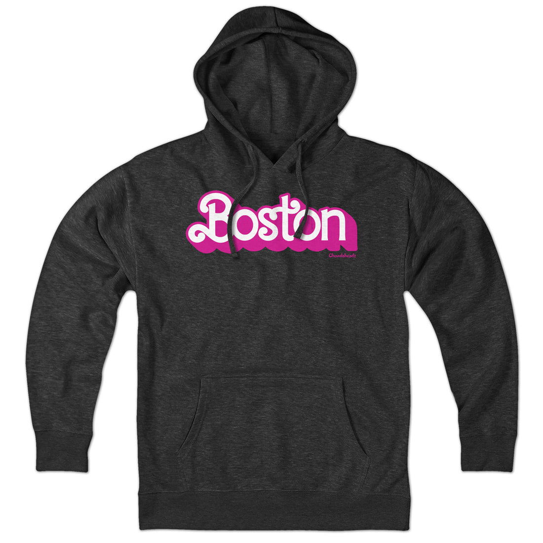 Boston Pink Logo Hoodie - Chowdaheadz