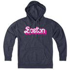Boston Pink Logo Hoodie