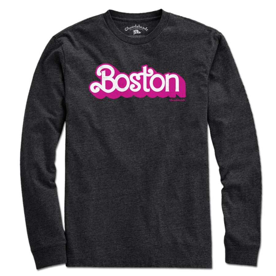 Boston Pink Logo T-Shirt - Chowdaheadz