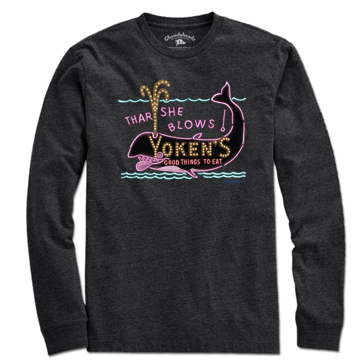 Yoken's Neon Sign T-Shirt - Chowdaheadz