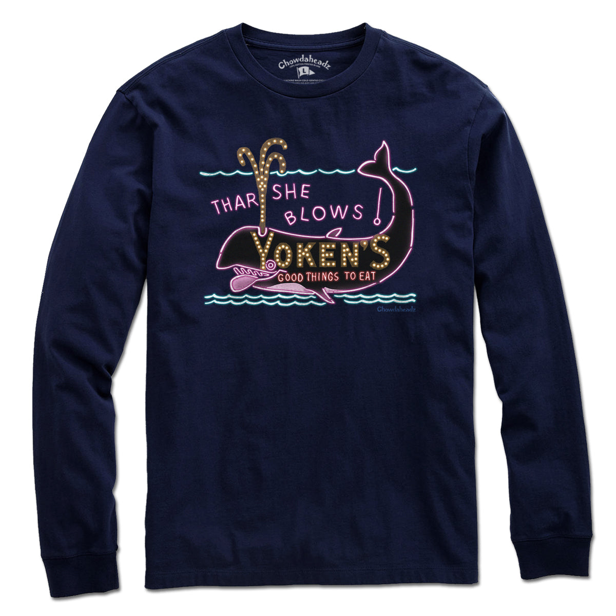 Yoken's Neon Sign T-Shirt - Chowdaheadz