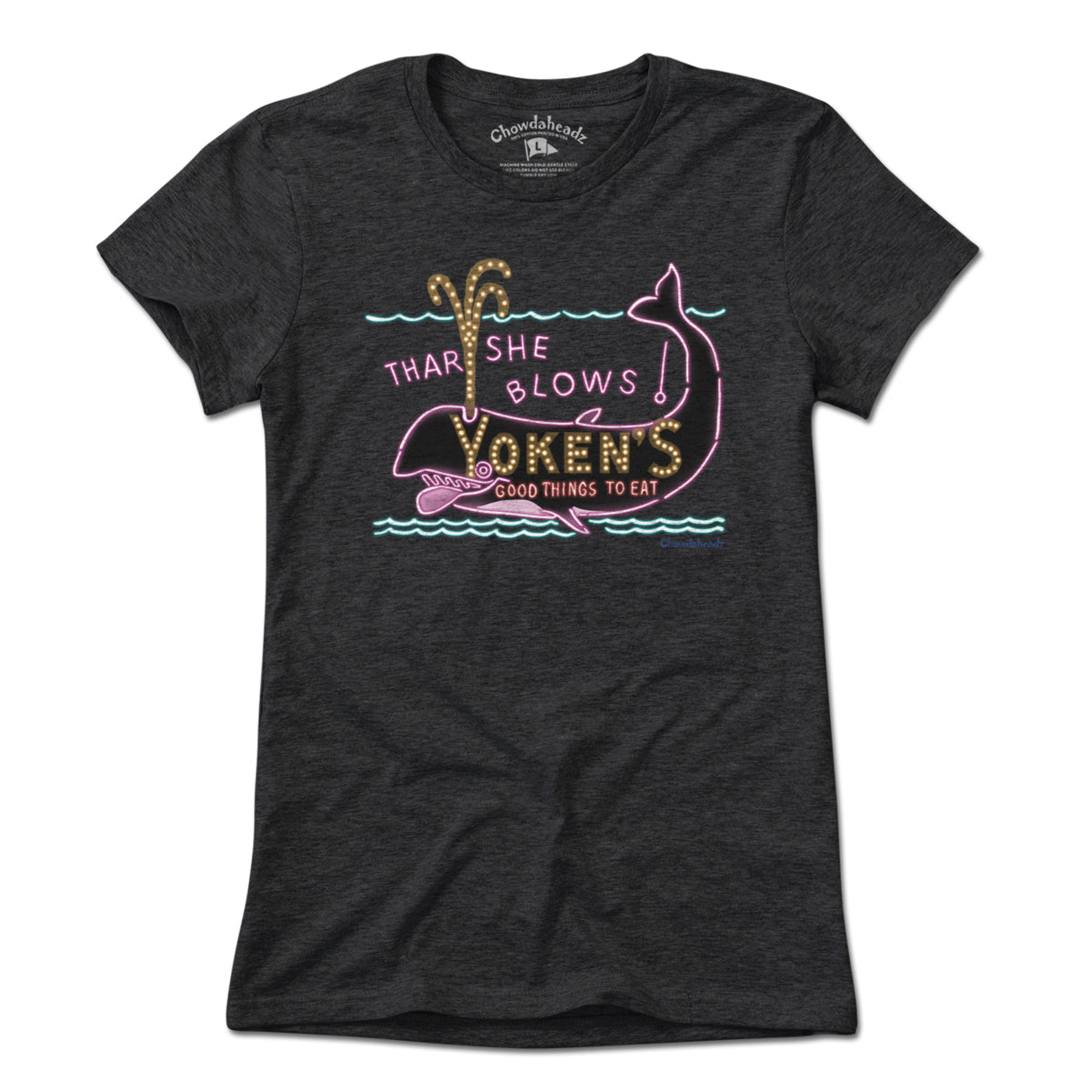 Yoken's Neon Sign T-Shirt - Chowdaheadz