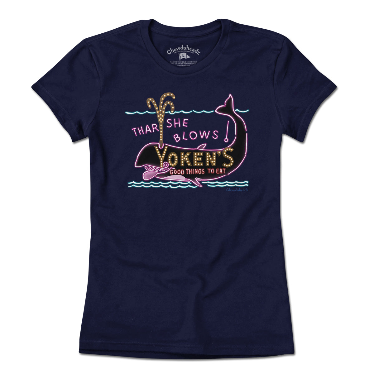 Yoken's Neon Sign T-Shirt - Chowdaheadz