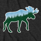 Moose Tree Skyline Hoodie - Chowdaheadz