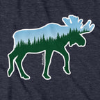 Moose Tree Skyline Hoodie - Chowdaheadz
