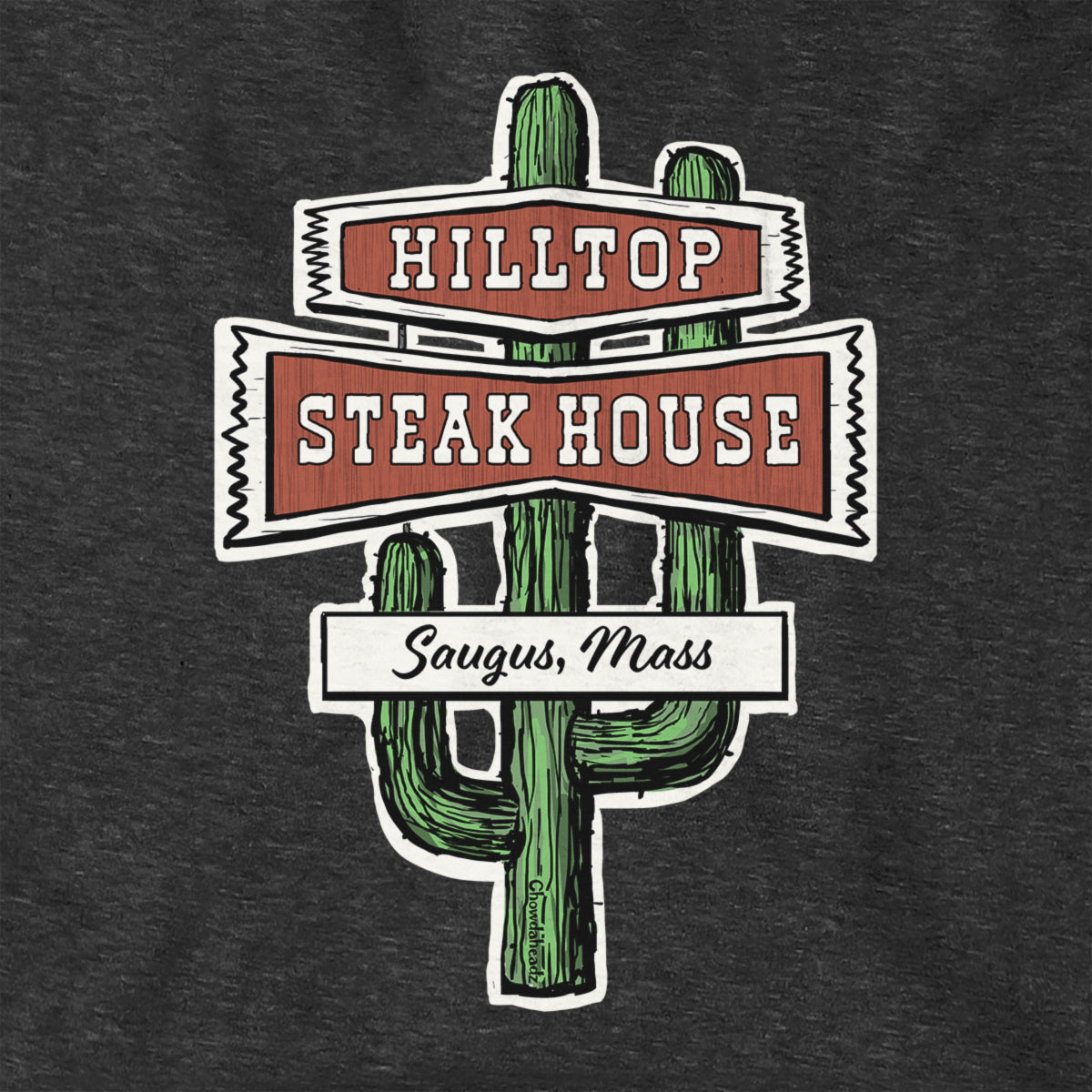 Hilltop Steakhouse Sign Hoodie - Chowdaheadz