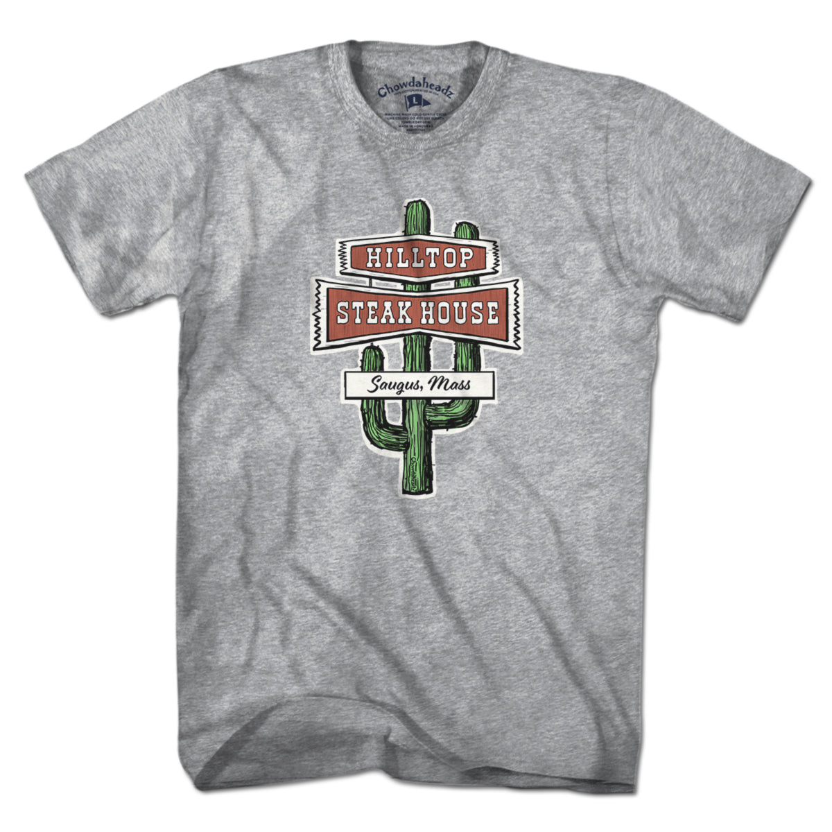 Hilltop Steakhouse Sign T-Shirt - Chowdaheadz