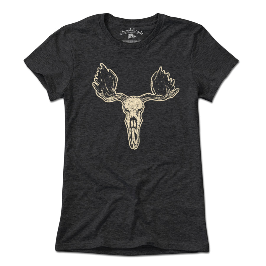 Moose Skull T-Shirt - Chowdaheadz
