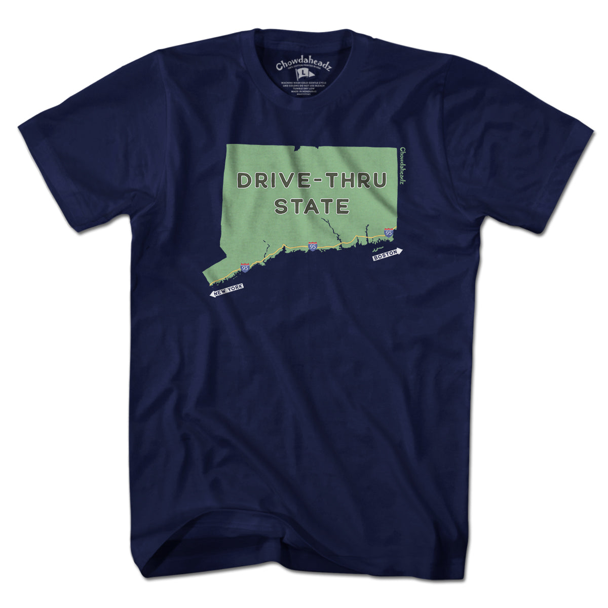Drive-Thru State T-Shirt - Chowdaheadz