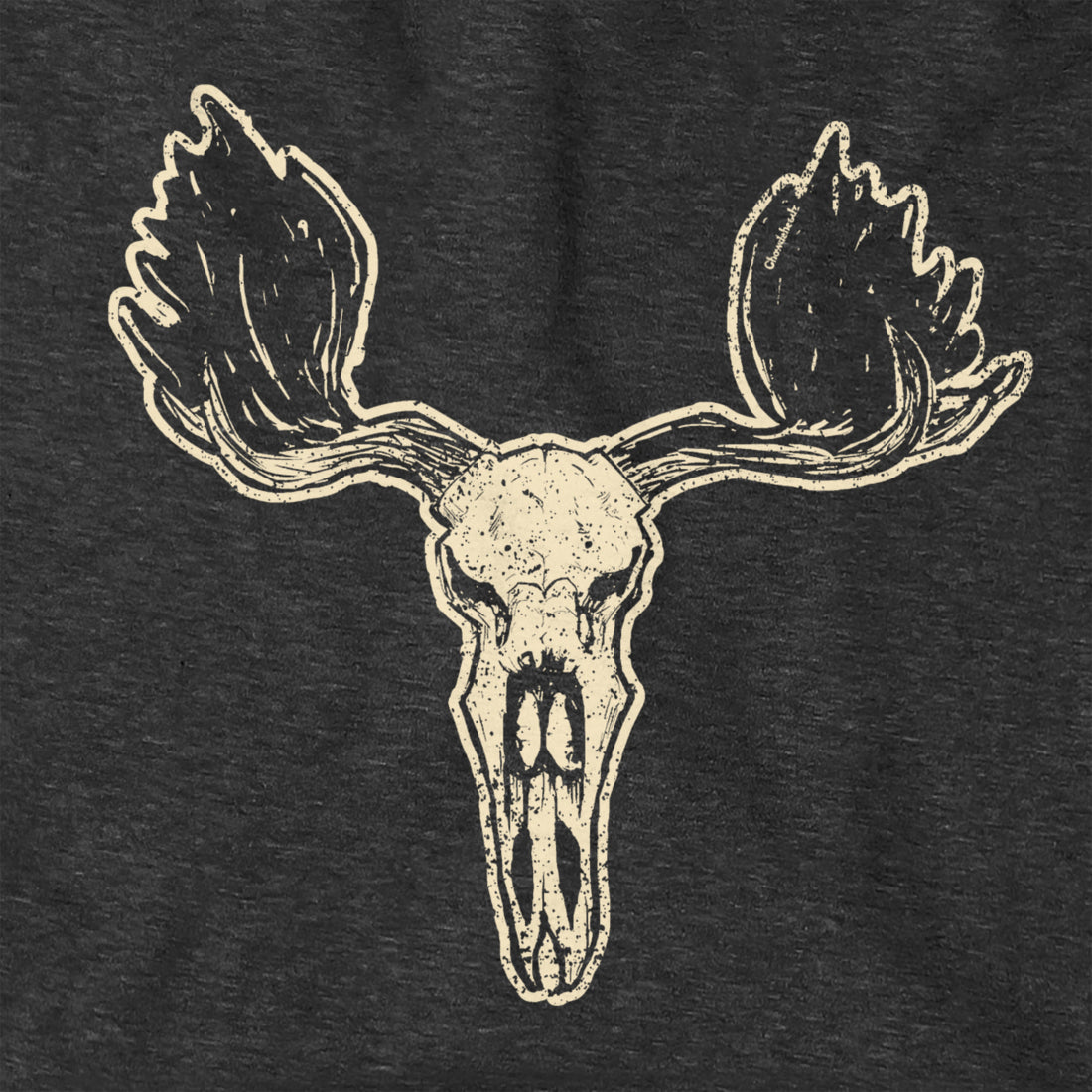 Moose Skull Hoodie - Chowdaheadz