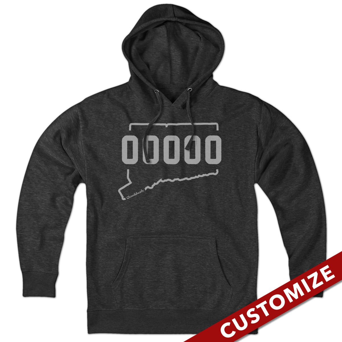 Custom Connecticut Zip Code Hoodie - Chowdaheadz