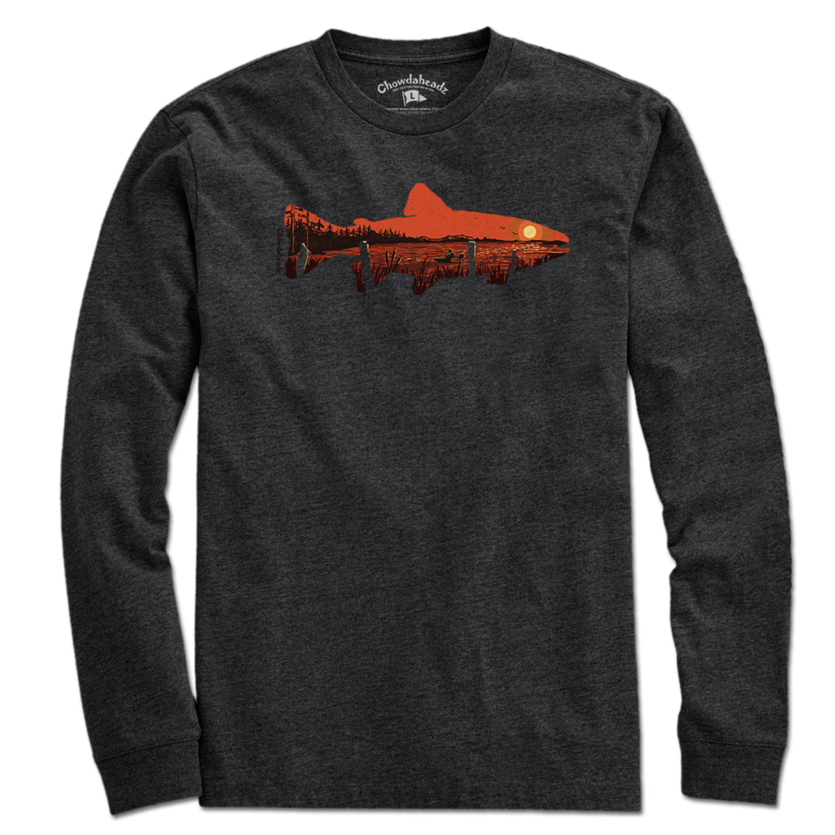 Sunset Trout T-Shirt - Chowdaheadz