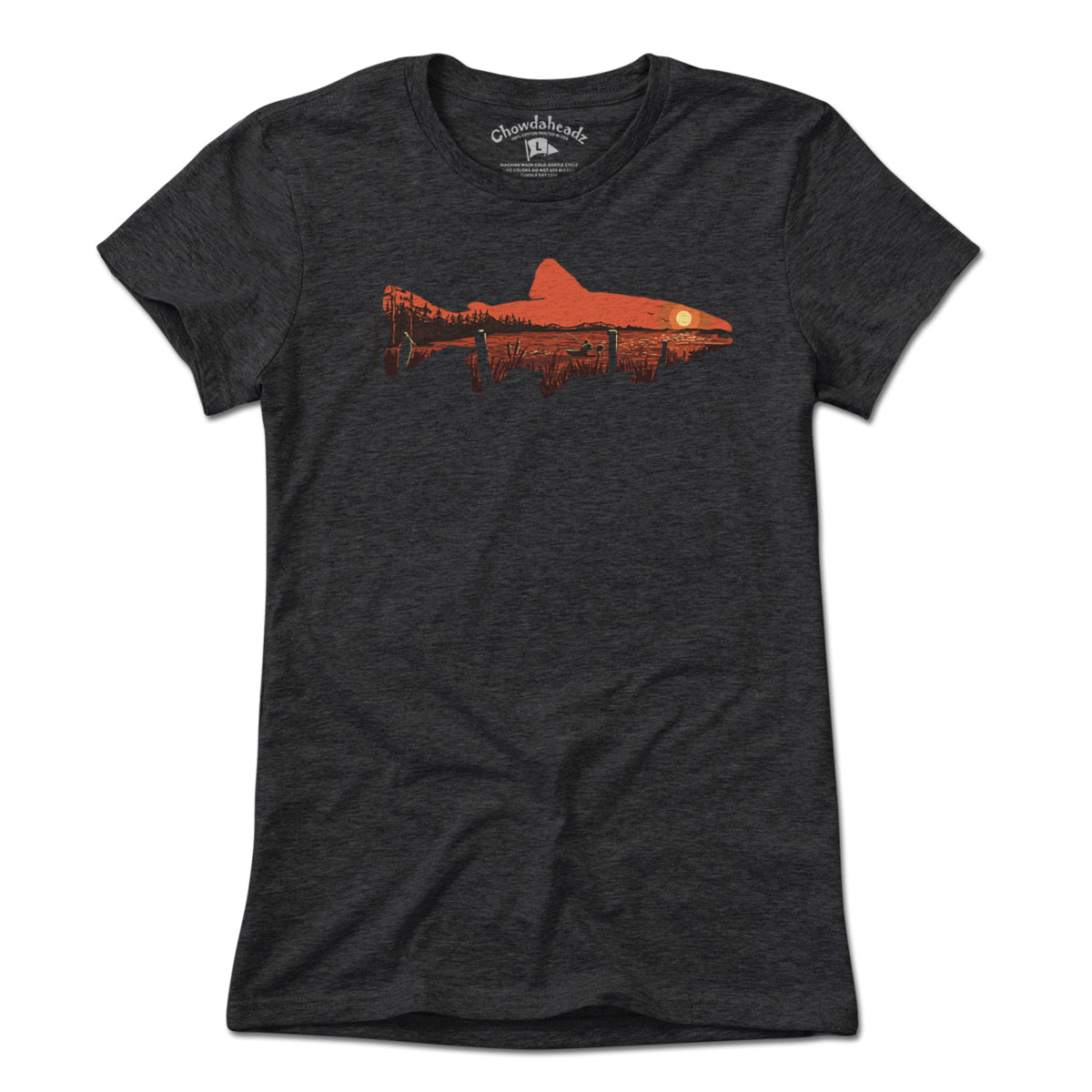 Sunset Trout T-Shirt - Chowdaheadz