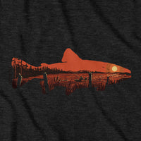 Sunset Trout T-Shirt - Chowdaheadz