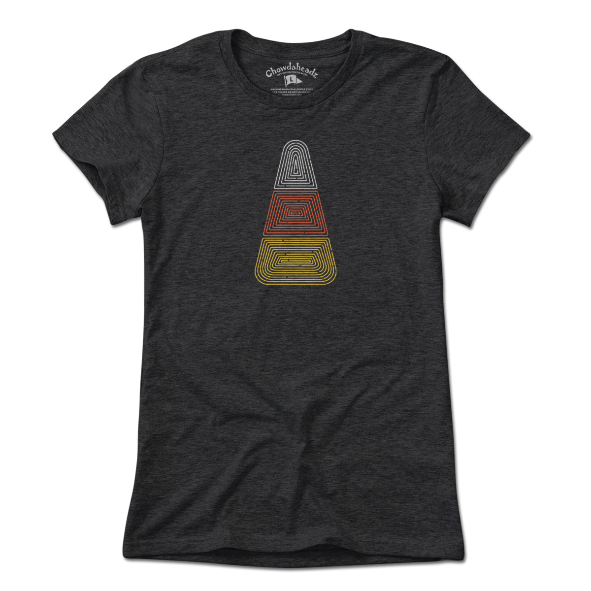 Candy Corn Neon Sign T-Shirt - Chowdaheadz