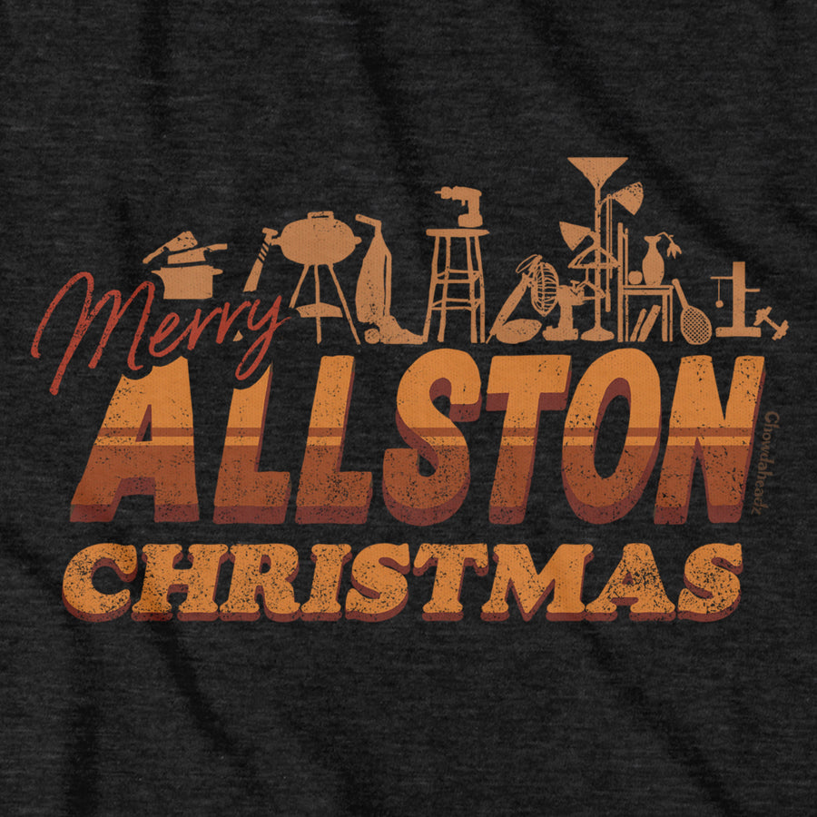 Allston Christmas Logo T-Shirt - Chowdaheadz