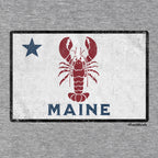 Maine Lobster Flag T-shirt - Chowdaheadz