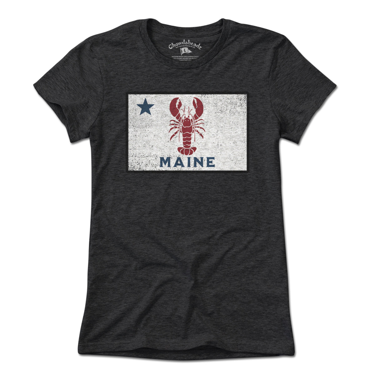 Maine Lobster Flag T-shirt - Chowdaheadz