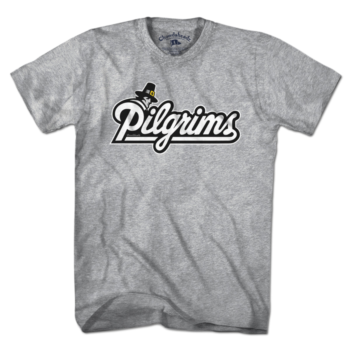 Pilgrims Logo T-Shirt - Chowdaheadz