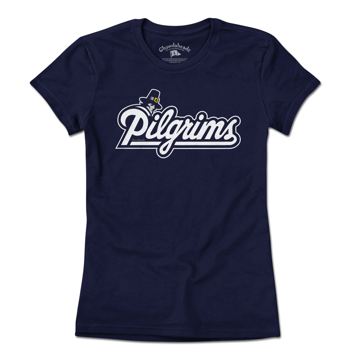 Pilgrims Logo T-Shirt - Chowdaheadz