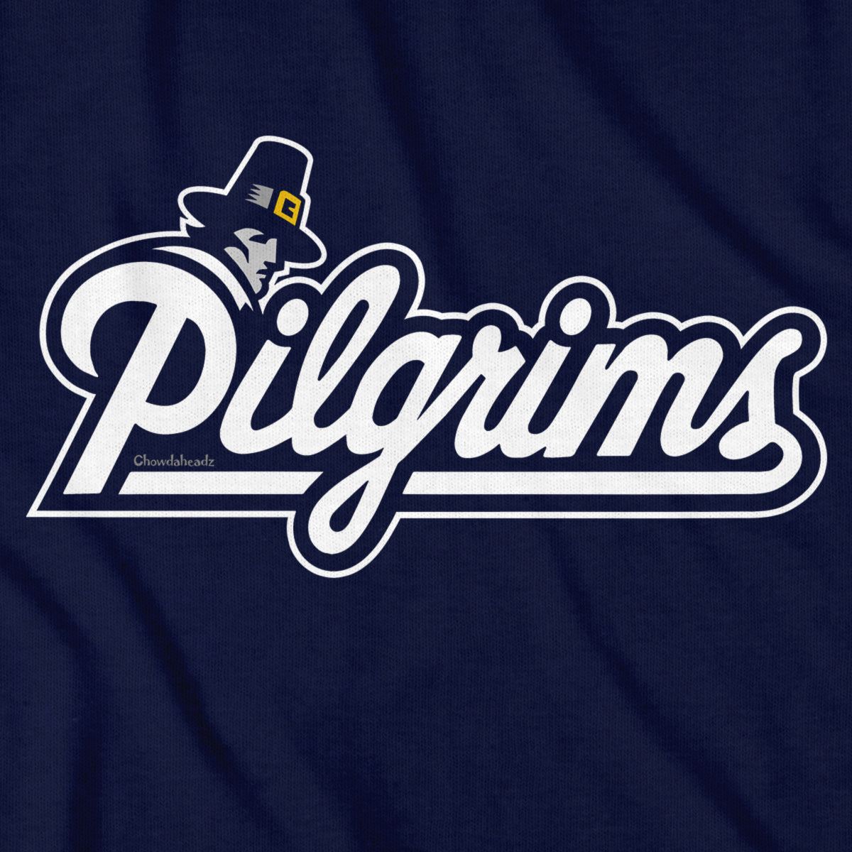 Pilgrims Logo T-Shirt - Chowdaheadz