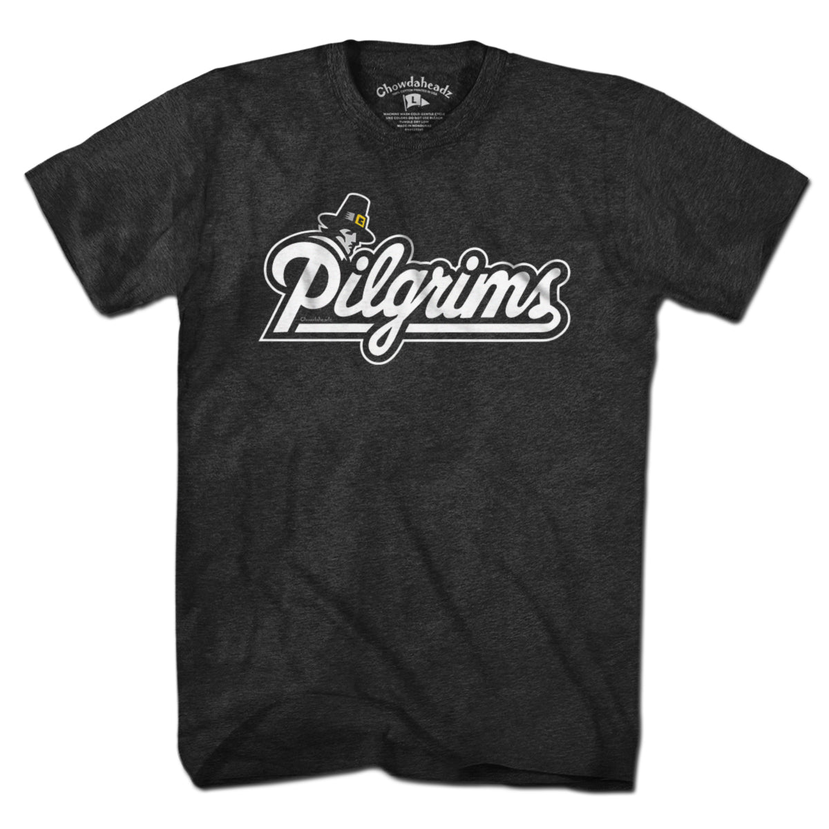 Pilgrims Logo T-Shirt - Chowdaheadz