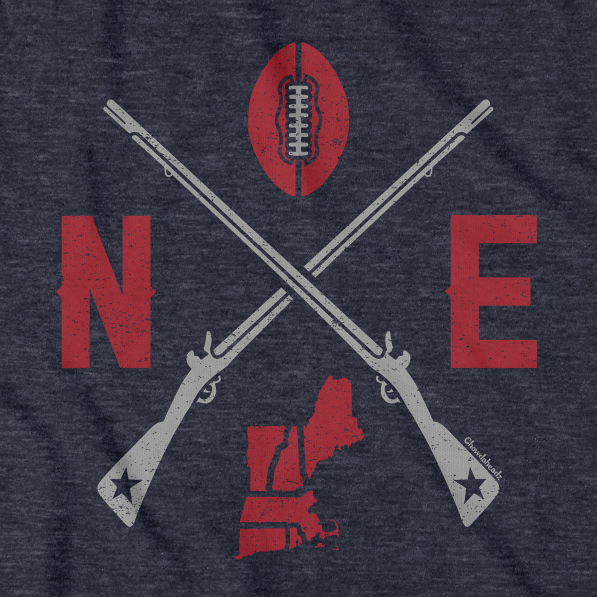 New England Cross Rifles T-Shirt - Chowdaheadz