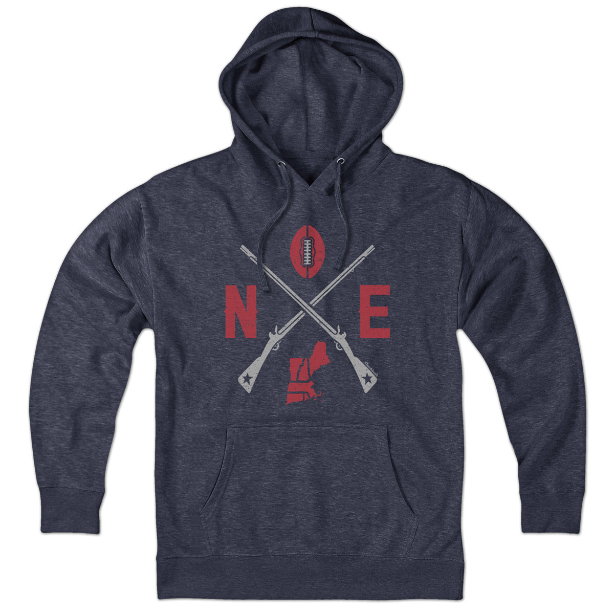 New England Cross Rifles Hoodie - Chowdaheadz