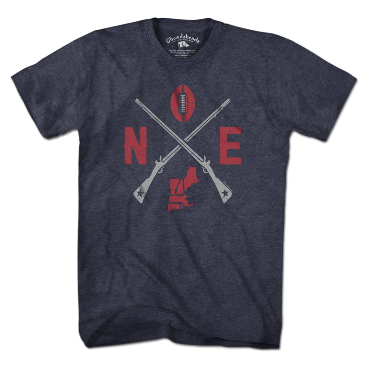 New England Cross Rifles T-Shirt - Chowdaheadz