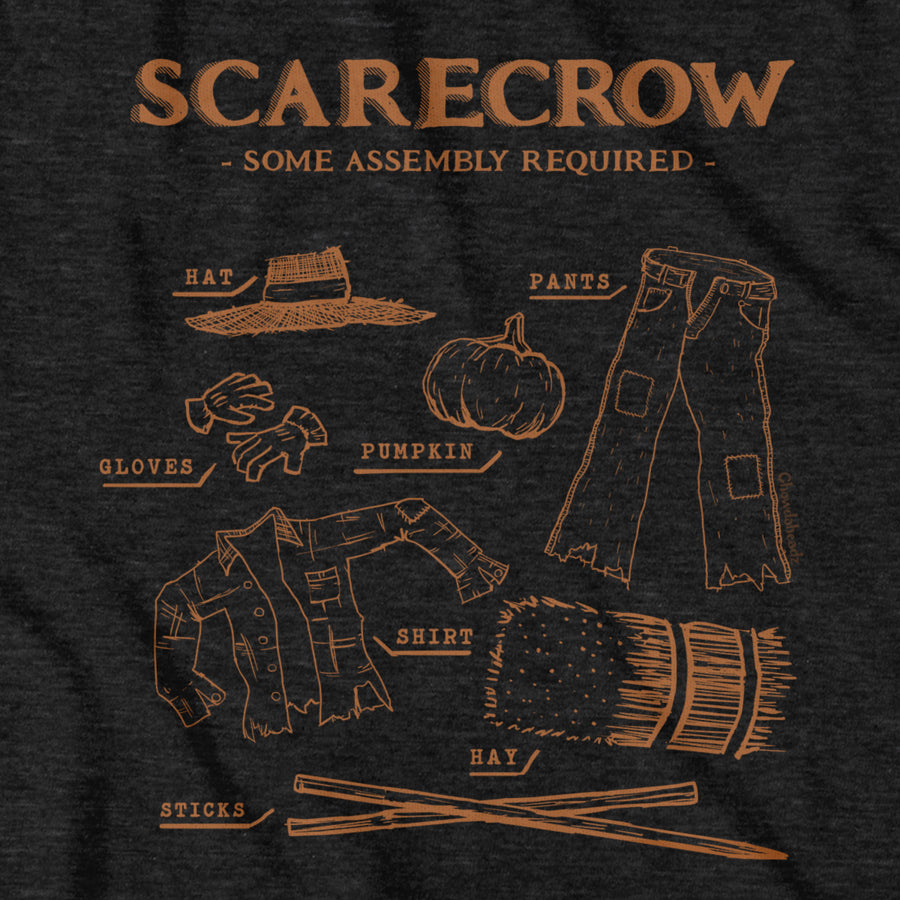 Scarecrow Assembly T-Shirt - Chowdaheadz