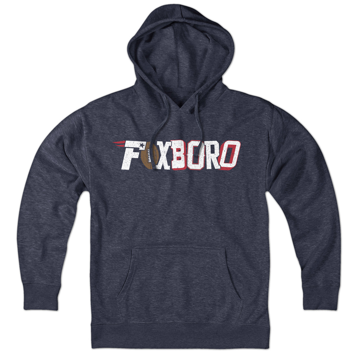 Foxboro Fan Pride Hoodie - Chowdaheadz