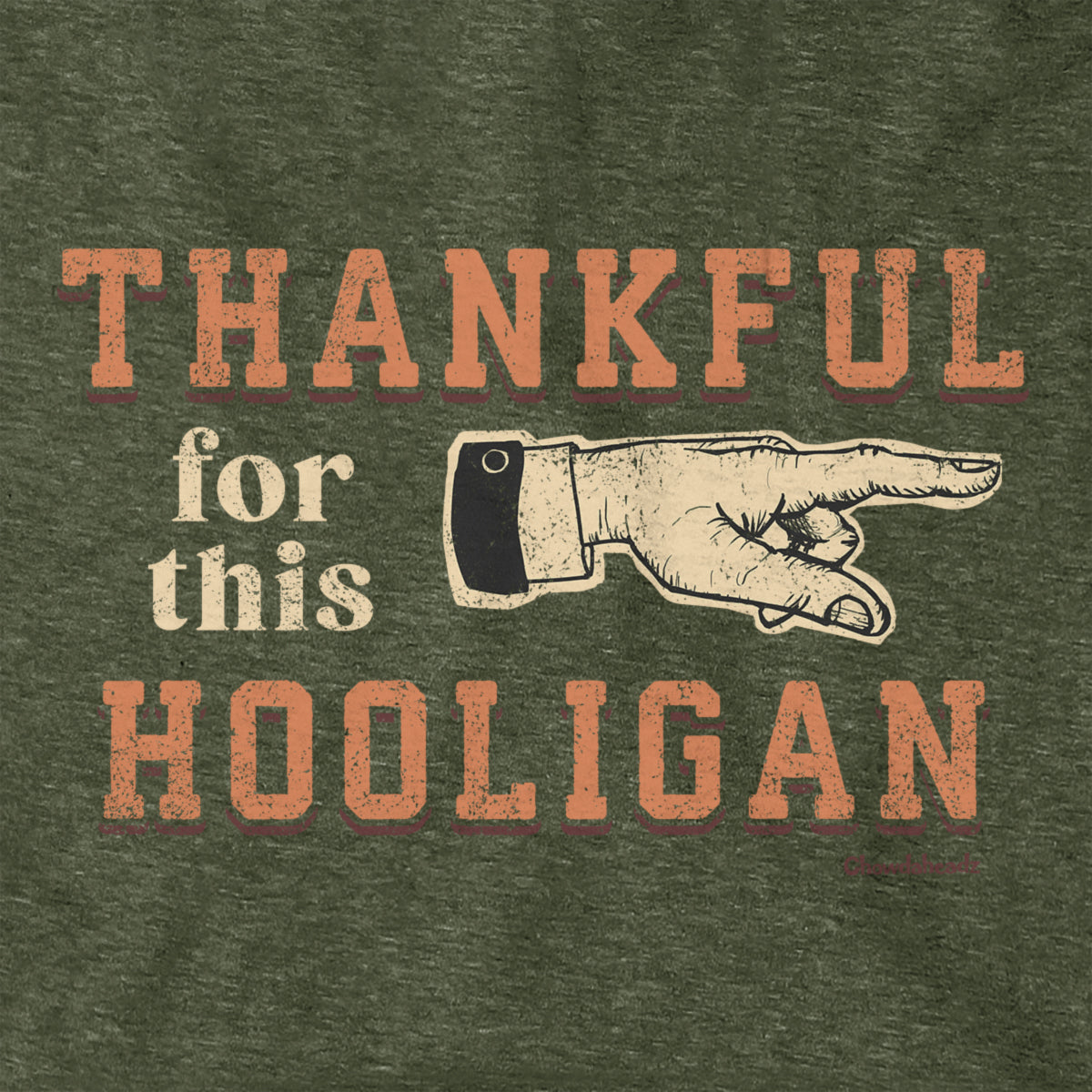 Thankful For This Hooligan Hoodie - Chowdaheadz