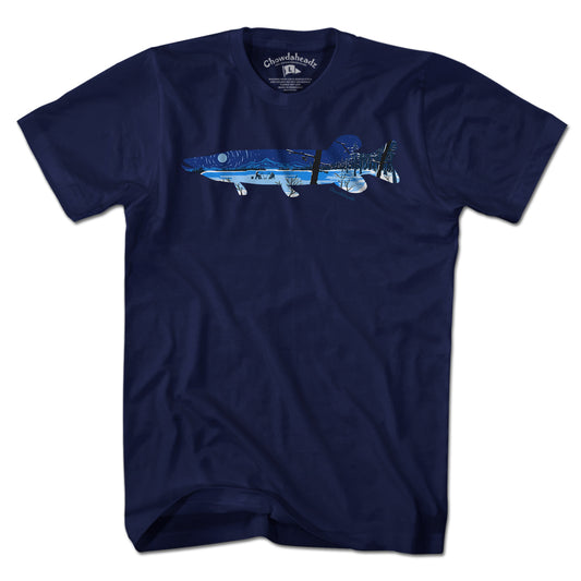 Pike Ice Fishing T-Shirt - Chowdaheadz