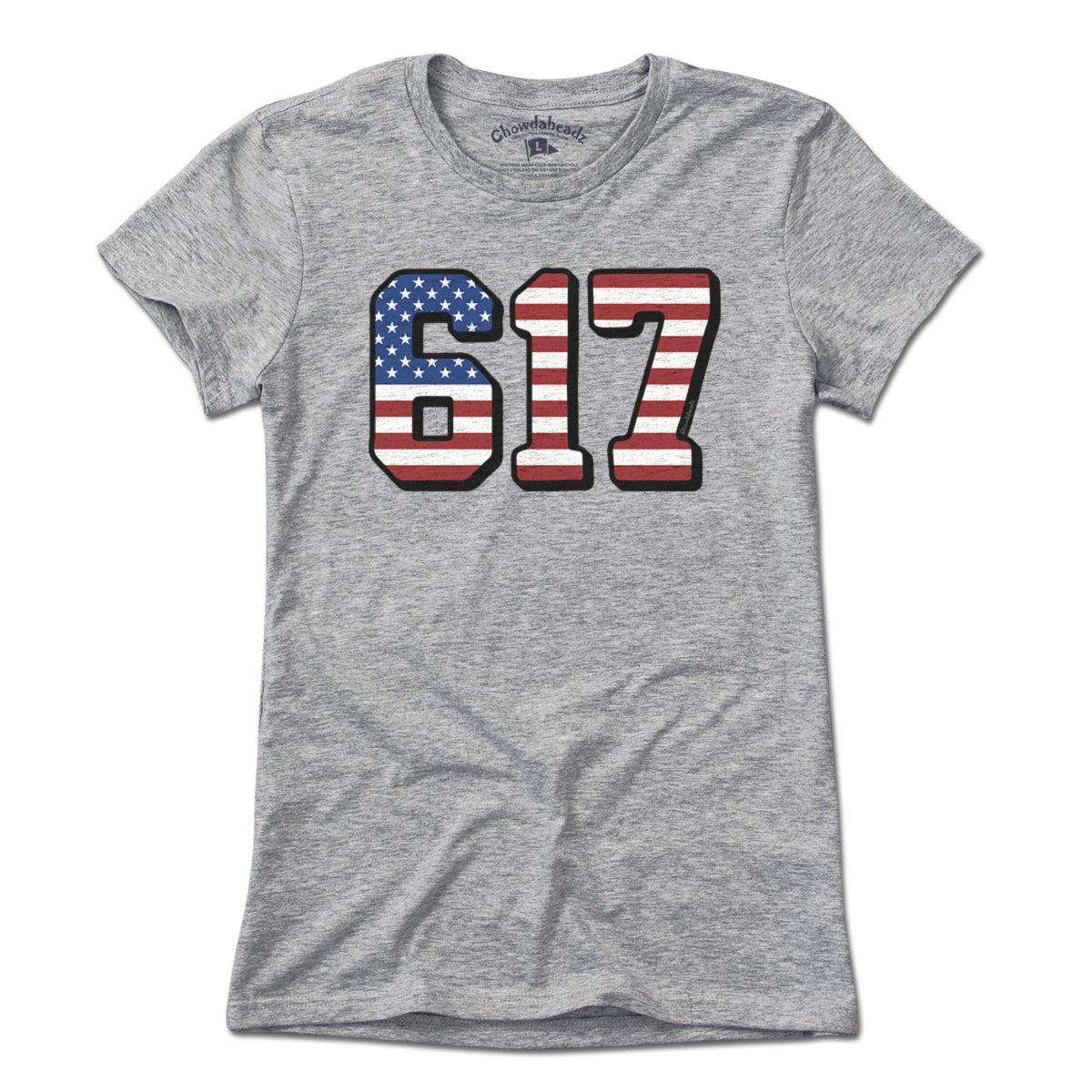 Boston 617 USA T-Shirt - Chowdaheadz