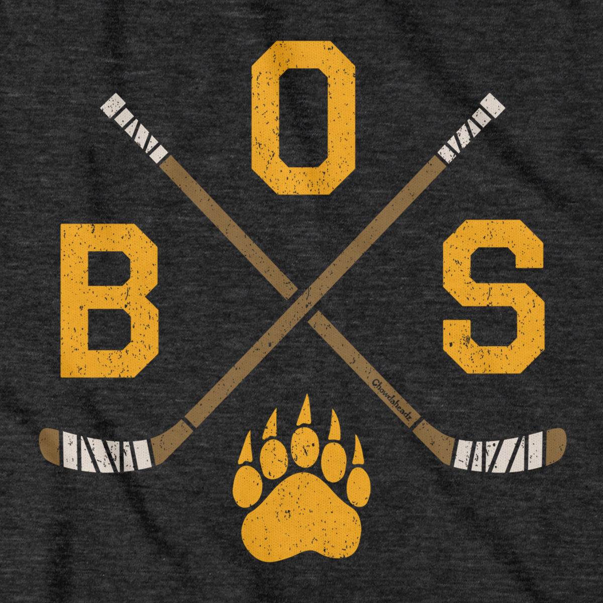 BOS Cross Sticks T-Shirt - Chowdaheadz