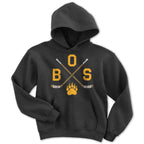 BOS Cross Sticks Youth Hoodie - Chowdaheadz