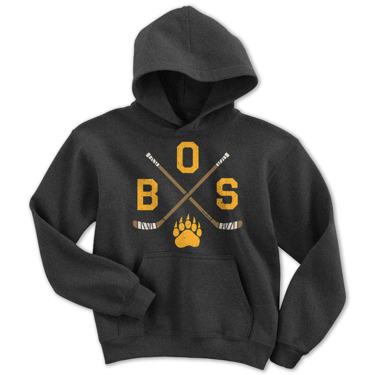BOS Cross Sticks Youth Hoodie - Chowdaheadz