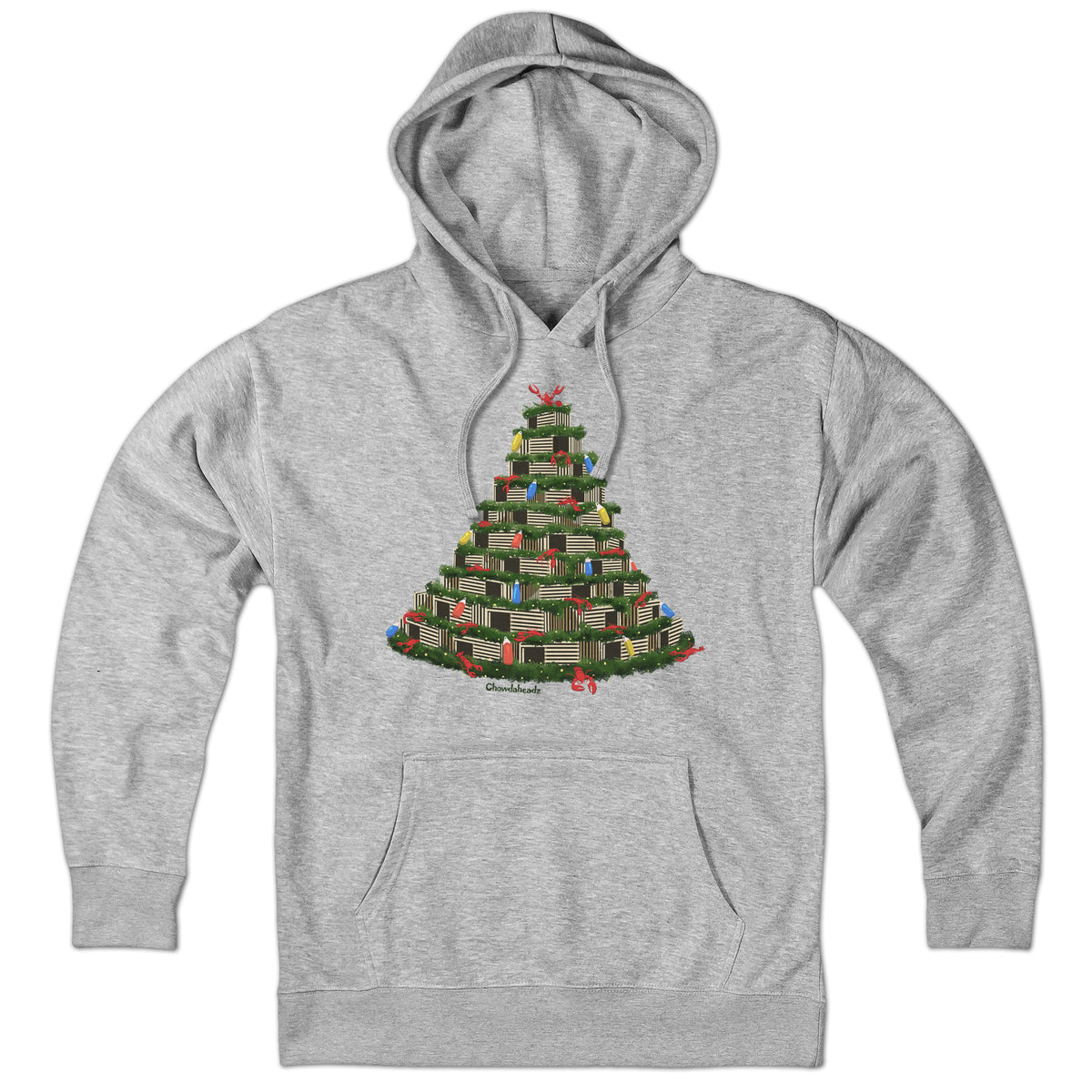 Lobster Trap Tree Hoodie - Chowdaheadz