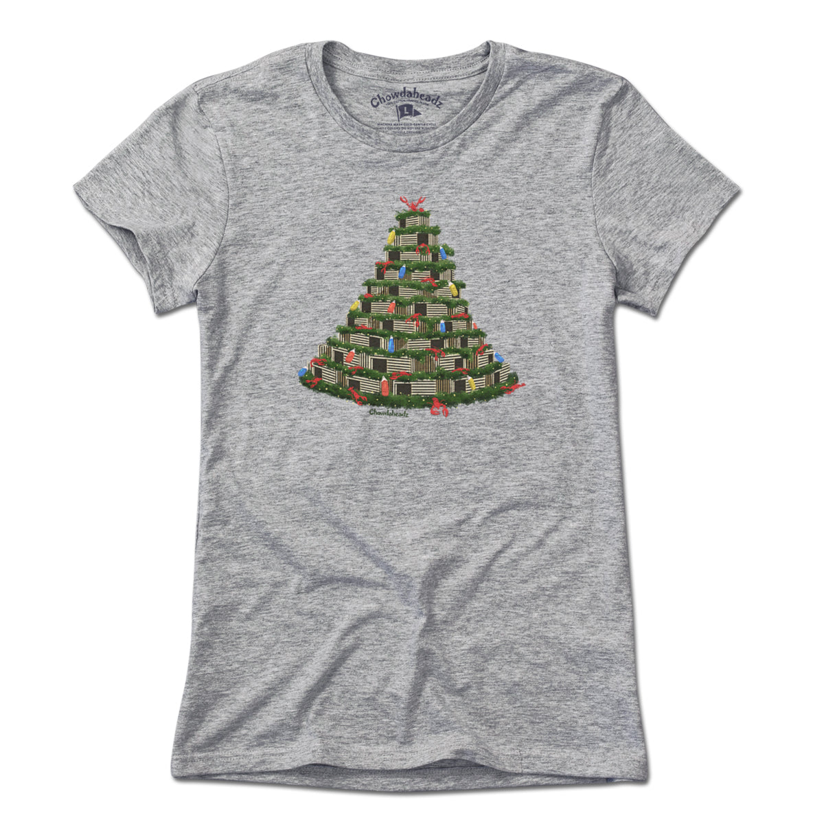 Lobster Trap Tree T-Shirt - Chowdaheadz
