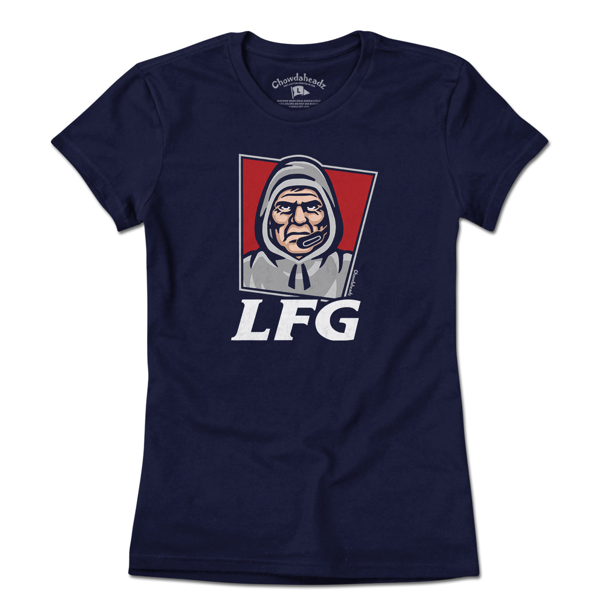 LFG Belichick Logo T-Shirt - Chowdaheadz