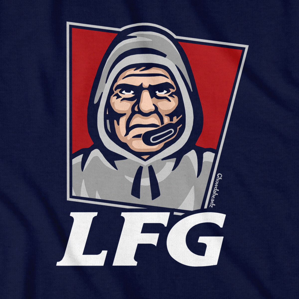 LFG Belichick Logo T-Shirt - Chowdaheadz