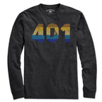 Rhode Island Retro Area Code T-Shirt - Chowdaheadz