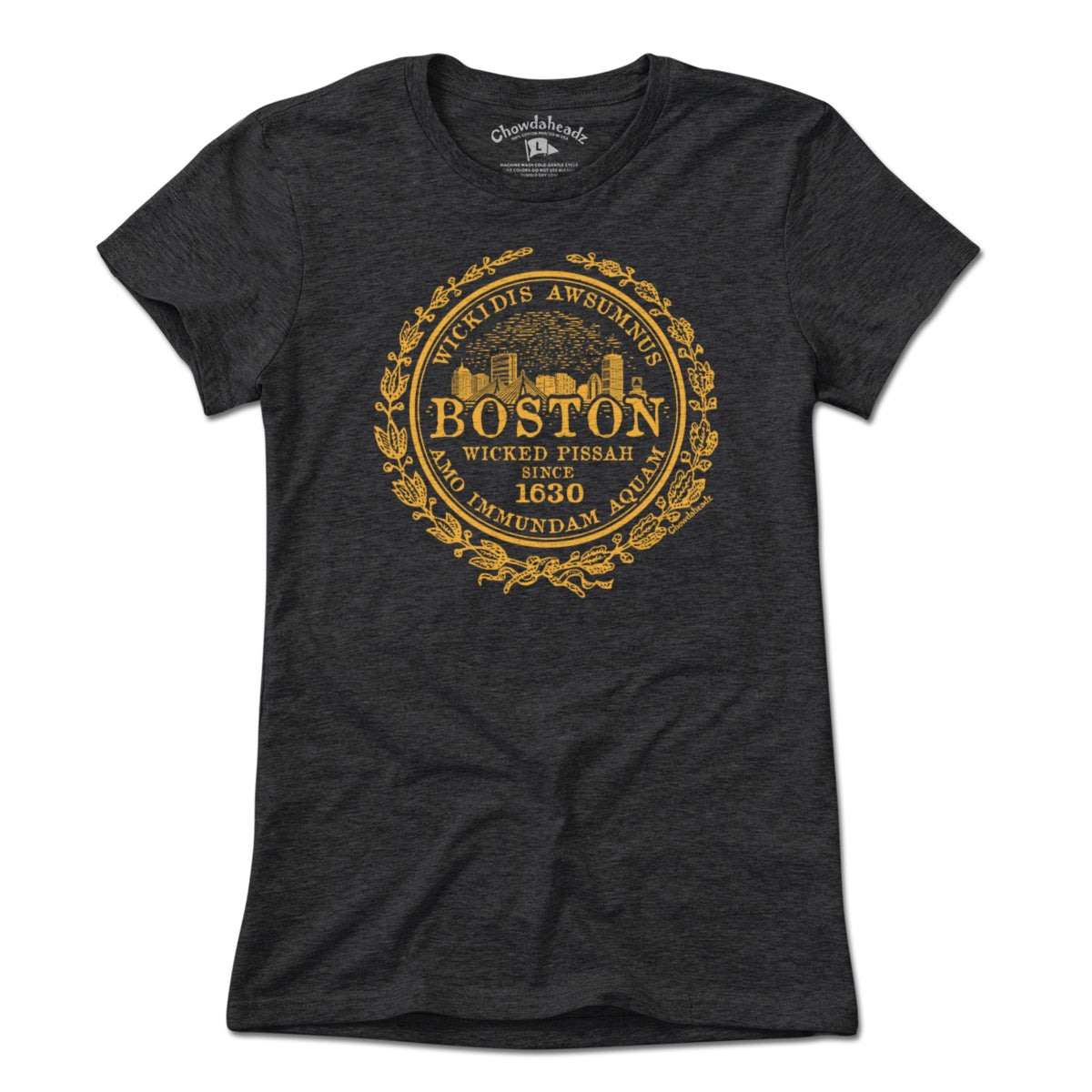 Boston City Seal T-Shirt - Chowdaheadz