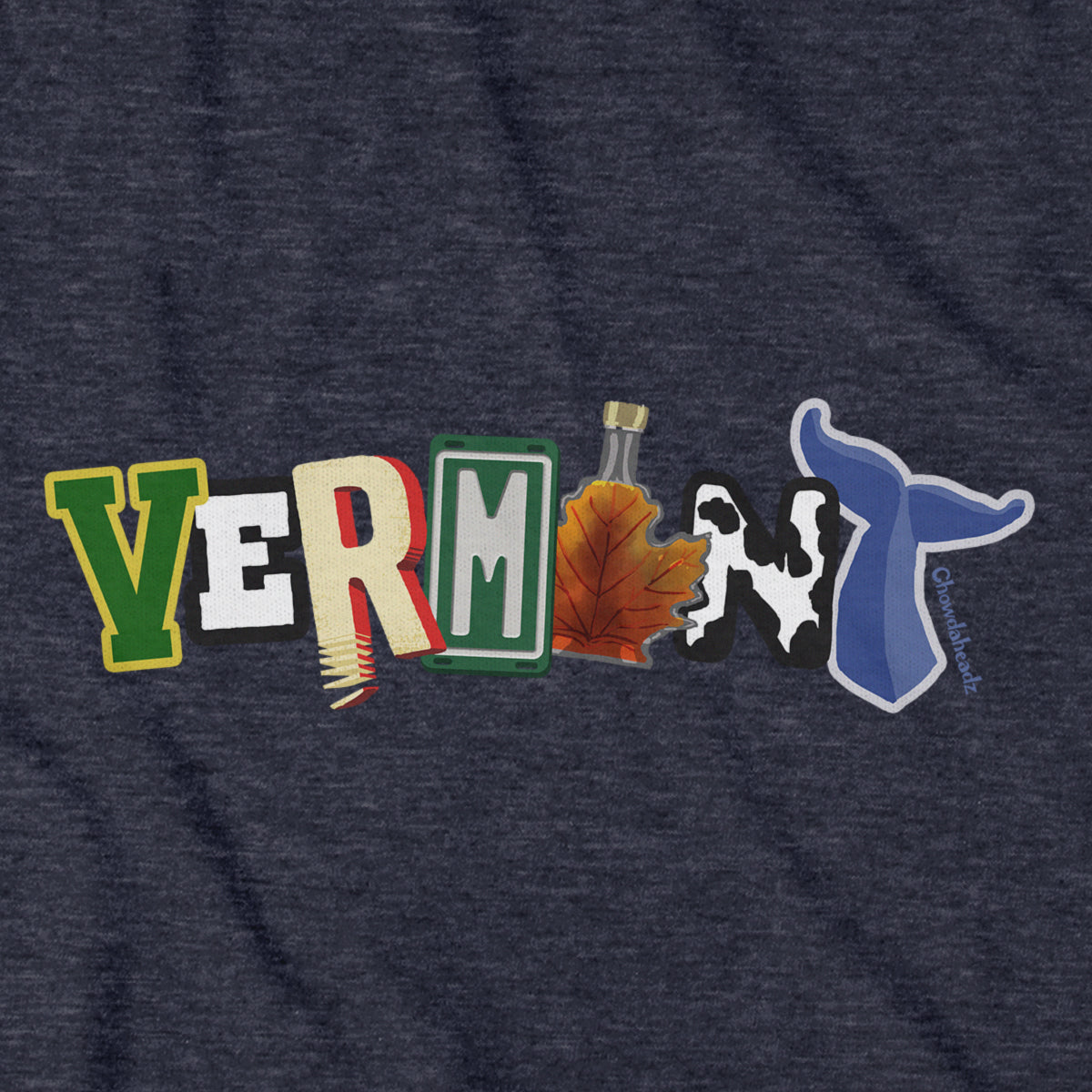 Vermont State Pride T-Shirt - Chowdaheadz